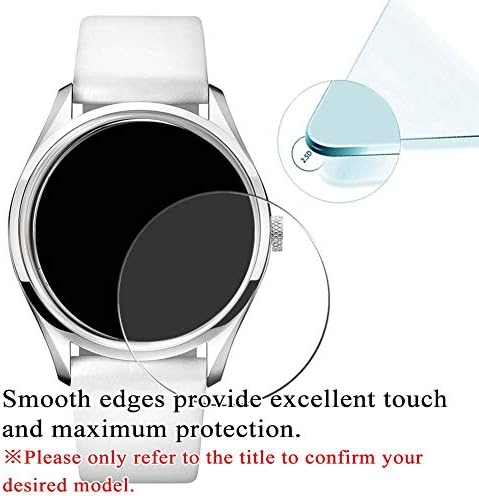 מגן מסך זכוכית מחוסמת [3 חבילות], תואם ל- Casio G-Shock GF-8251K-7JR 9H הסרט מגני שעון חכם Smart Watch